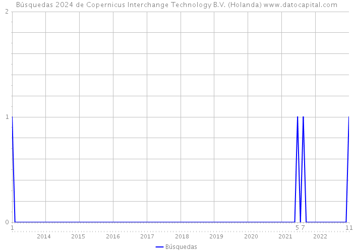 Búsquedas 2024 de Copernicus Interchange Technology B.V. (Holanda) 