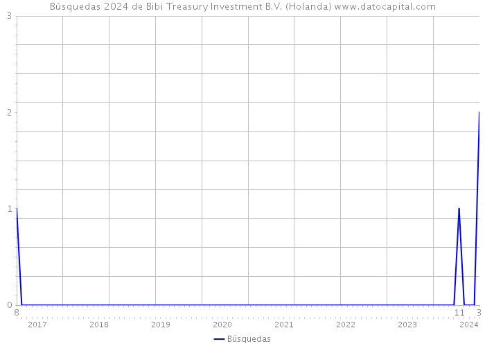 Búsquedas 2024 de Bibi Treasury Investment B.V. (Holanda) 