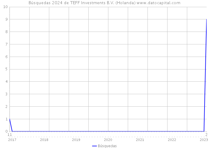 Búsquedas 2024 de TEFF Investments B.V. (Holanda) 