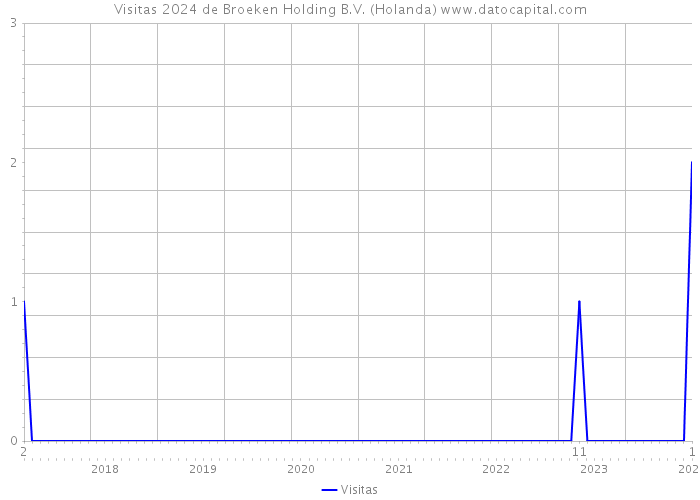 Visitas 2024 de Broeken Holding B.V. (Holanda) 