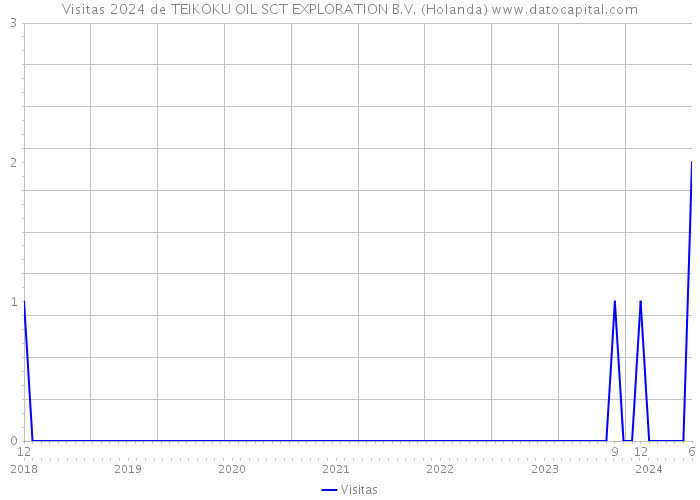 Visitas 2024 de TEIKOKU OIL SCT EXPLORATION B.V. (Holanda) 