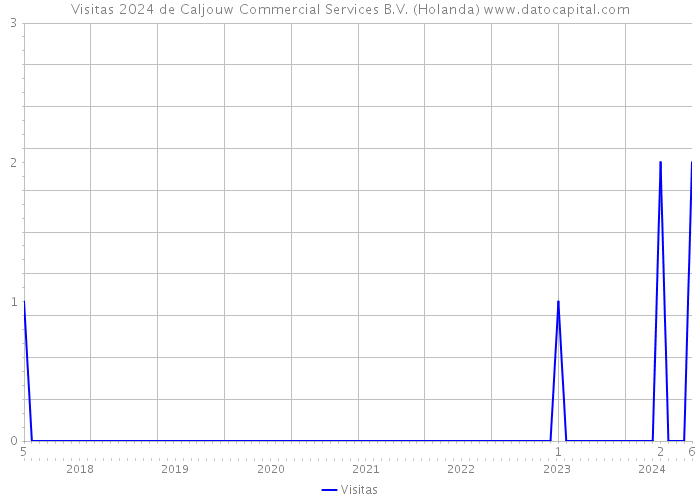 Visitas 2024 de Caljouw Commercial Services B.V. (Holanda) 