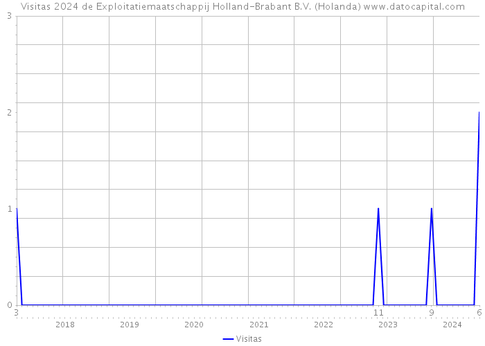 Visitas 2024 de Exploitatiemaatschappij Holland-Brabant B.V. (Holanda) 