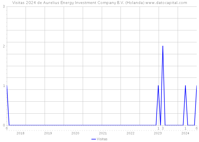 Visitas 2024 de Aurelius Energy Investment Company B.V. (Holanda) 