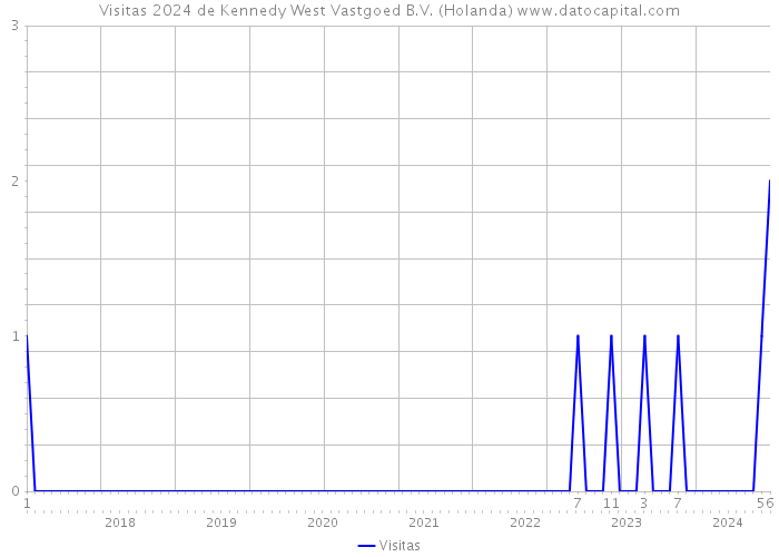 Visitas 2024 de Kennedy West Vastgoed B.V. (Holanda) 