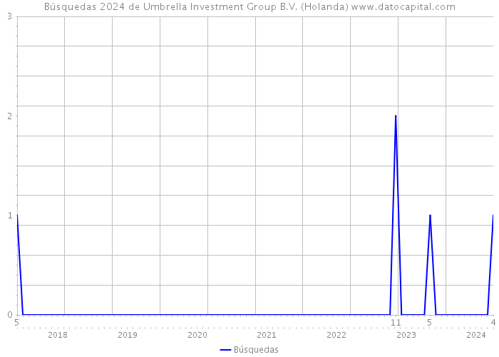 Búsquedas 2024 de Umbrella Investment Group B.V. (Holanda) 