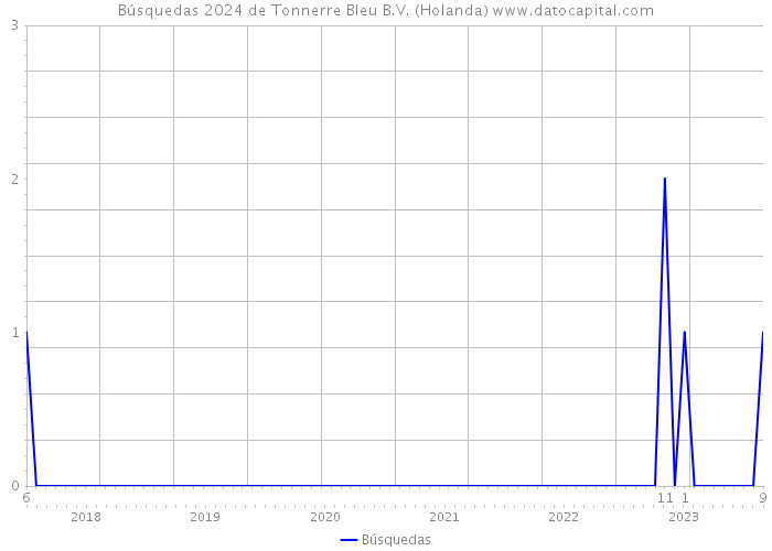 Búsquedas 2024 de Tonnerre Bleu B.V. (Holanda) 