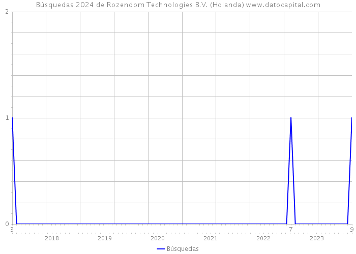 Búsquedas 2024 de Rozendom Technologies B.V. (Holanda) 