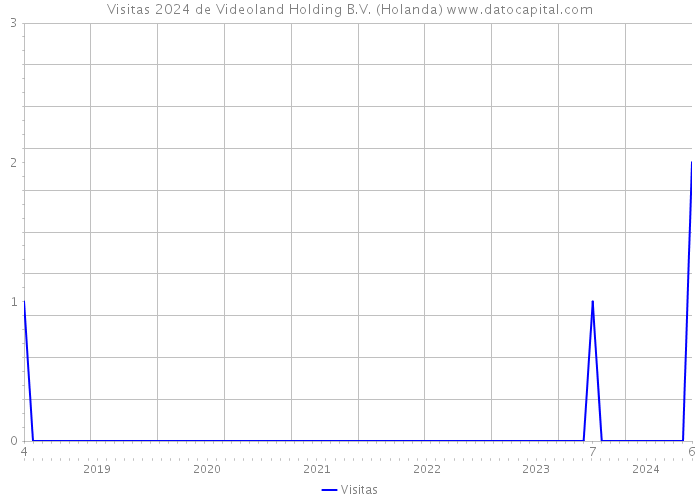 Visitas 2024 de Videoland Holding B.V. (Holanda) 