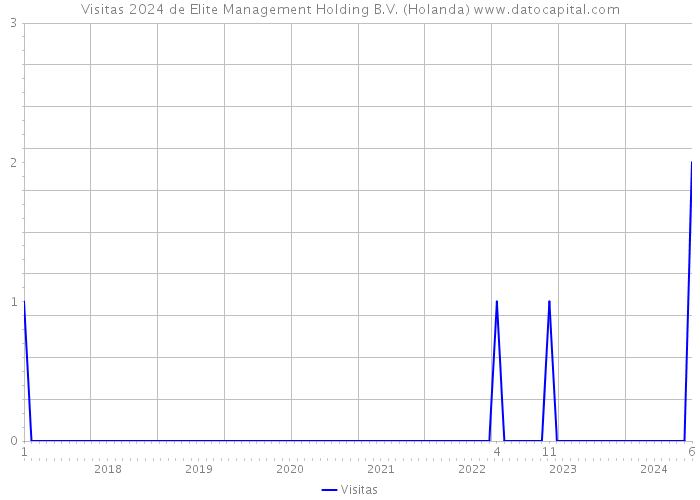 Visitas 2024 de Elite Management Holding B.V. (Holanda) 