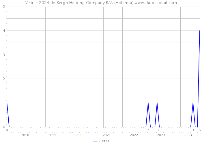 Visitas 2024 de Bergh Holding Company B.V. (Holanda) 
