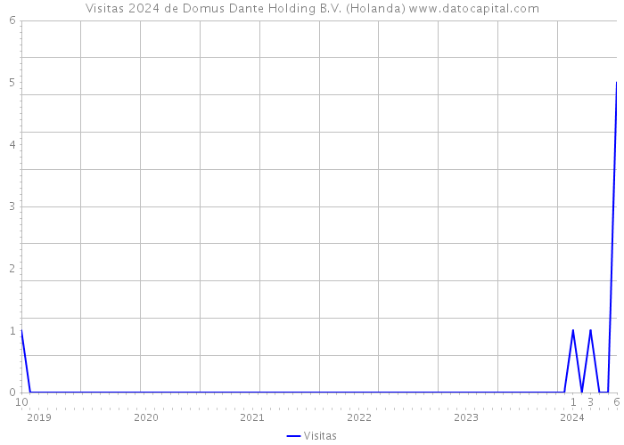 Visitas 2024 de Domus Dante Holding B.V. (Holanda) 