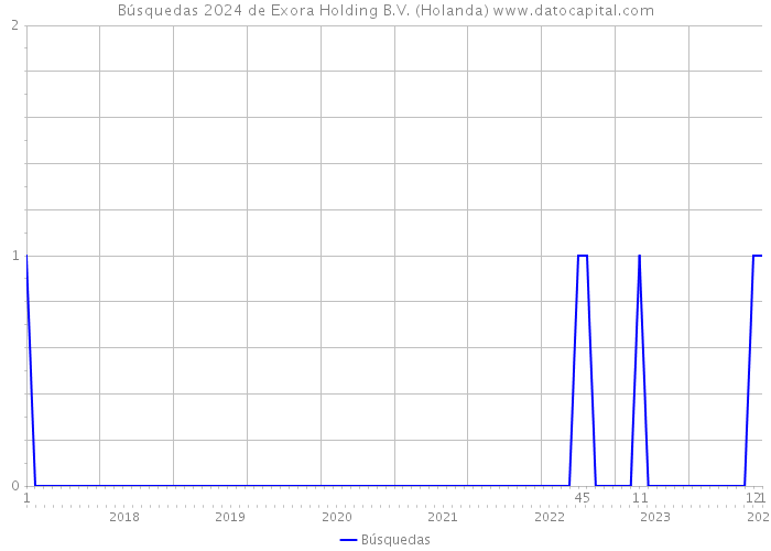 Búsquedas 2024 de Exora Holding B.V. (Holanda) 