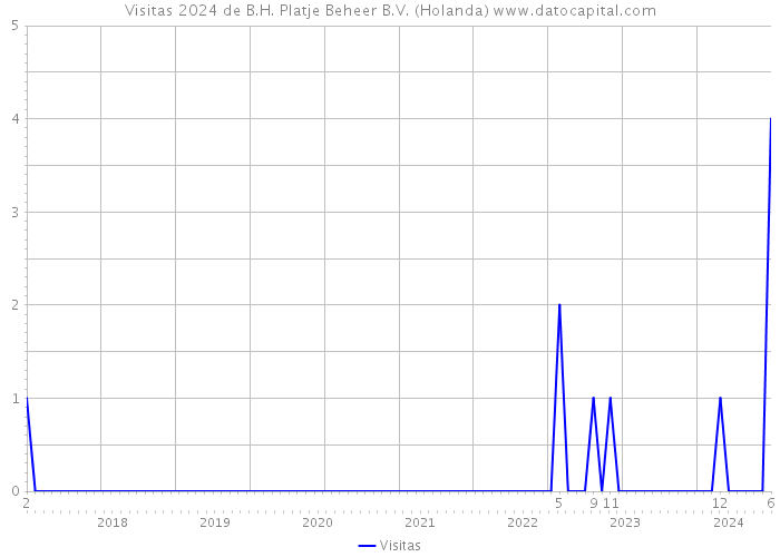 Visitas 2024 de B.H. Platje Beheer B.V. (Holanda) 