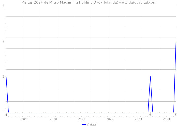 Visitas 2024 de Micro Machining Holding B.V. (Holanda) 