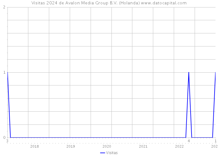 Visitas 2024 de Avalon Media Group B.V. (Holanda) 