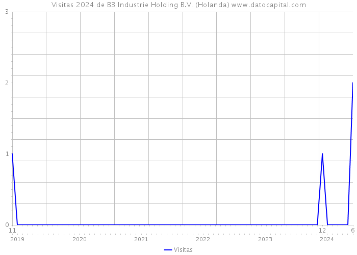 Visitas 2024 de B3 Industrie Holding B.V. (Holanda) 