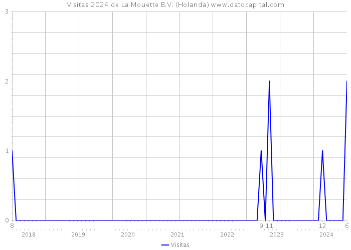 Visitas 2024 de La Mouette B.V. (Holanda) 