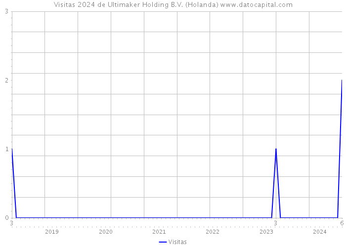 Visitas 2024 de Ultimaker Holding B.V. (Holanda) 