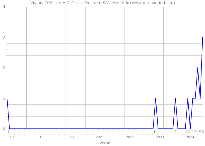 Visitas 2024 de H.C. Trost Pensioen B.V. (Holanda) 