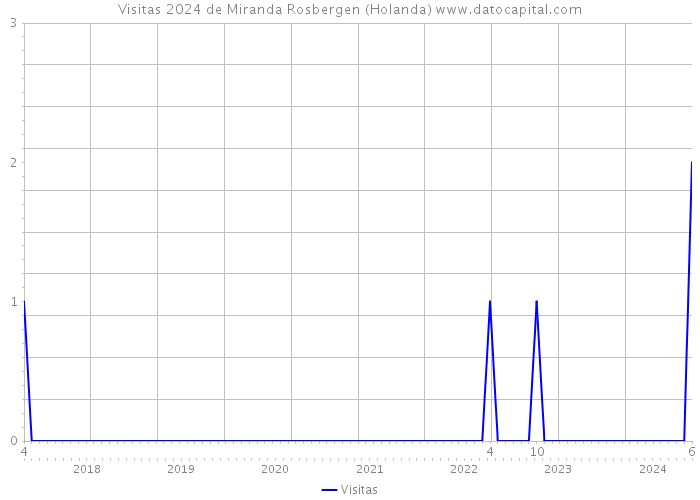 Visitas 2024 de Miranda Rosbergen (Holanda) 