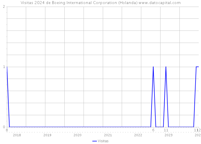 Visitas 2024 de Boeing International Corporation (Holanda) 