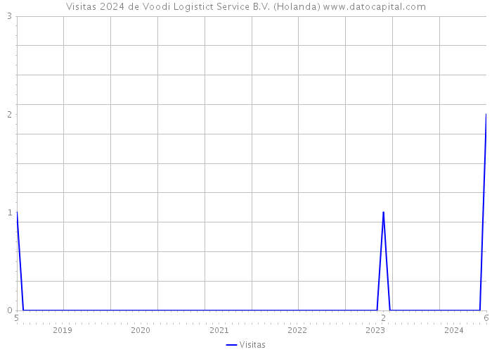 Visitas 2024 de Voodi Logistict Service B.V. (Holanda) 