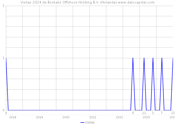 Visitas 2024 de Boskalis Offshore Holding B.V. (Holanda) 
