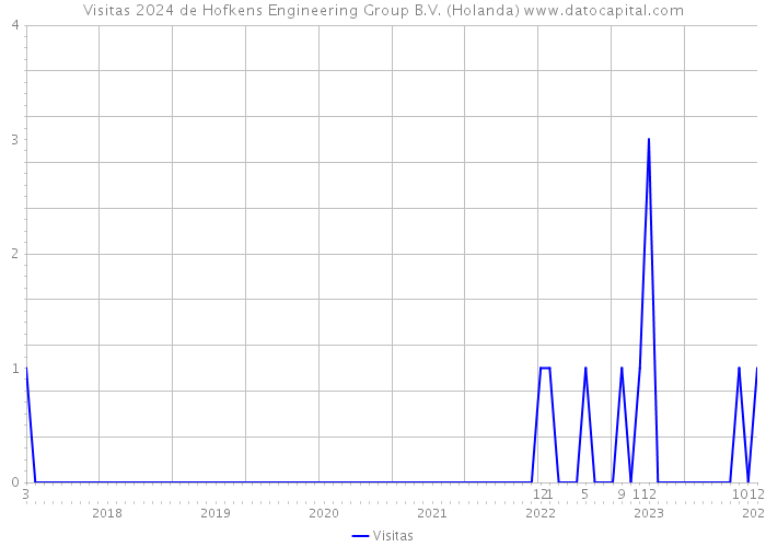 Visitas 2024 de Hofkens Engineering Group B.V. (Holanda) 
