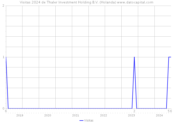 Visitas 2024 de Thaler Investment Holding B.V. (Holanda) 