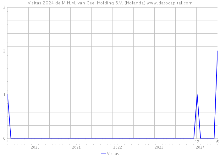 Visitas 2024 de M.H.M. van Geel Holding B.V. (Holanda) 