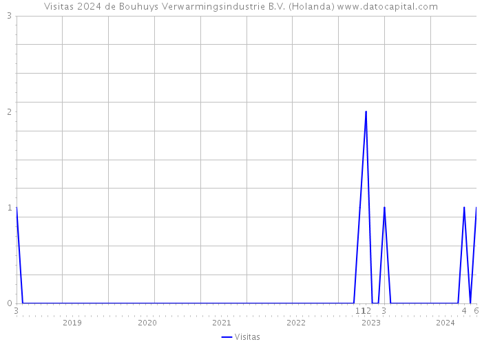 Visitas 2024 de Bouhuys Verwarmingsindustrie B.V. (Holanda) 