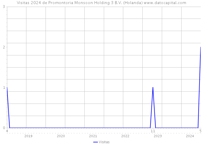 Visitas 2024 de Promontoria Monsoon Holding 3 B.V. (Holanda) 