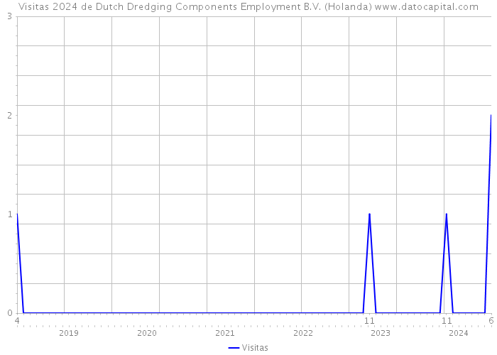 Visitas 2024 de Dutch Dredging Components Employment B.V. (Holanda) 