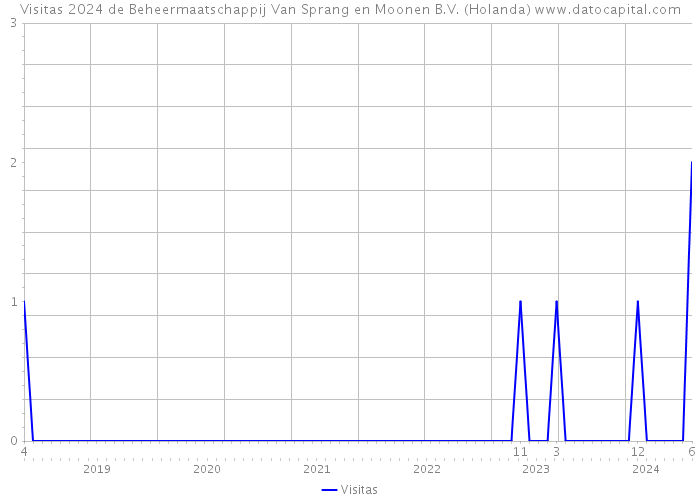 Visitas 2024 de Beheermaatschappij Van Sprang en Moonen B.V. (Holanda) 