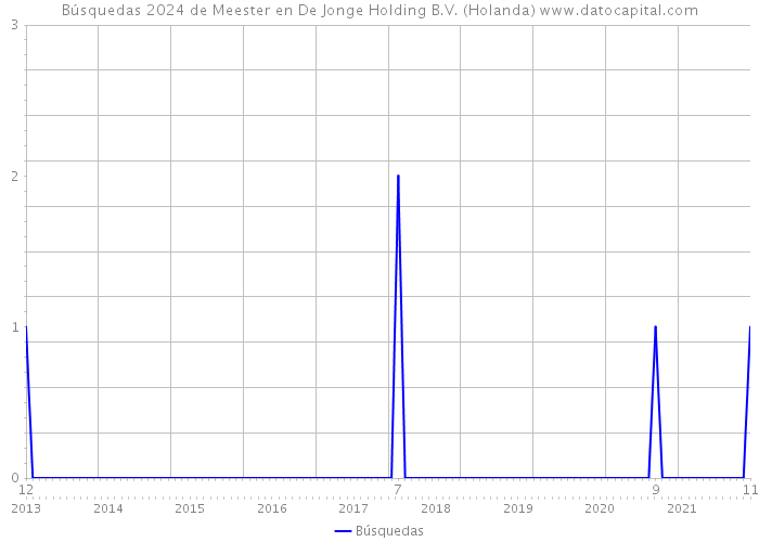 Búsquedas 2024 de Meester en De Jonge Holding B.V. (Holanda) 