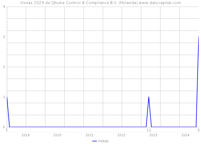 Visitas 2024 de Qhuba Control & Compliance B.V. (Holanda) 