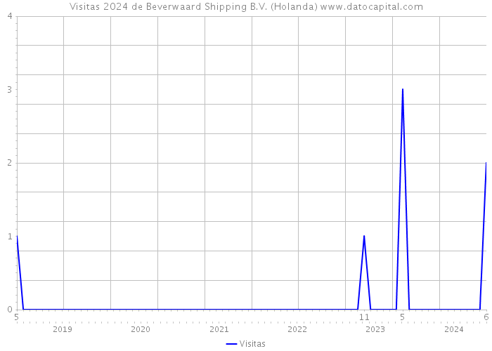 Visitas 2024 de Beverwaard Shipping B.V. (Holanda) 