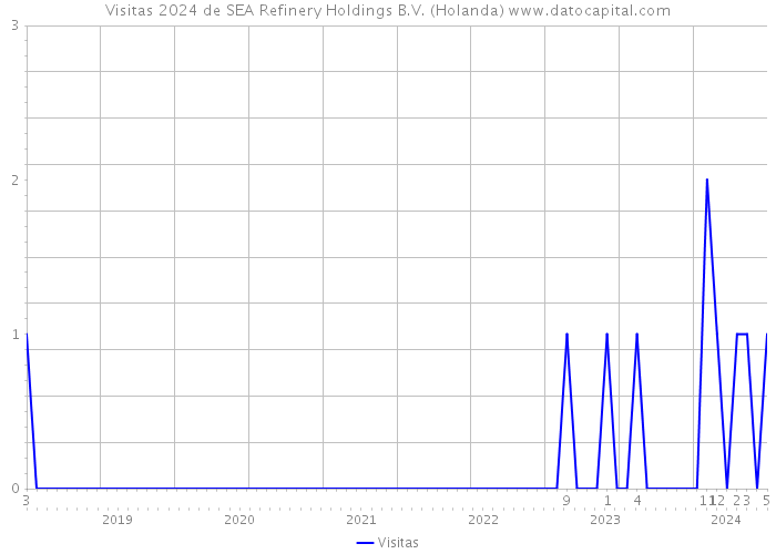 Visitas 2024 de SEA Refinery Holdings B.V. (Holanda) 