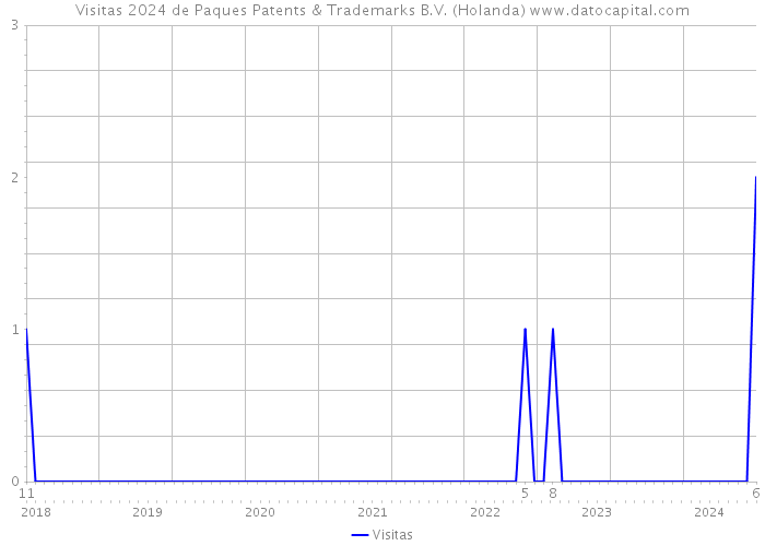Visitas 2024 de Paques Patents & Trademarks B.V. (Holanda) 