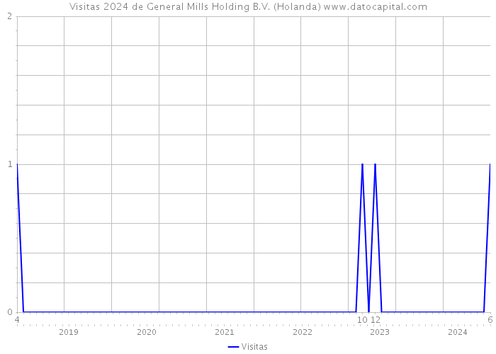 Visitas 2024 de General Mills Holding B.V. (Holanda) 