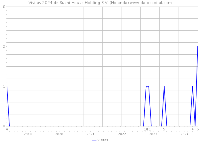 Visitas 2024 de Sushi House Holding B.V. (Holanda) 