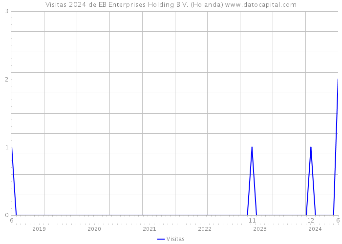 Visitas 2024 de EB Enterprises Holding B.V. (Holanda) 