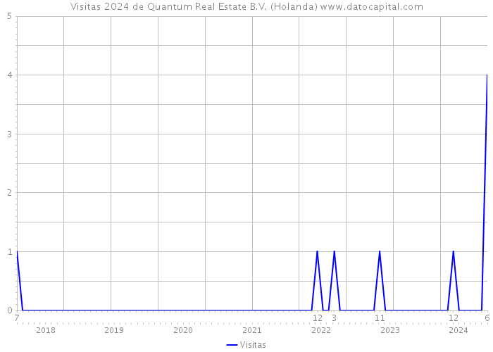 Visitas 2024 de Quantum Real Estate B.V. (Holanda) 