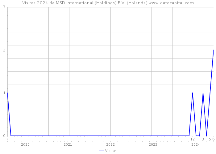 Visitas 2024 de MSD International (Holdings) B.V. (Holanda) 