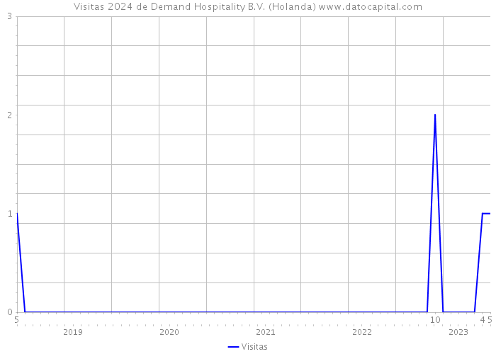 Visitas 2024 de Demand Hospitality B.V. (Holanda) 