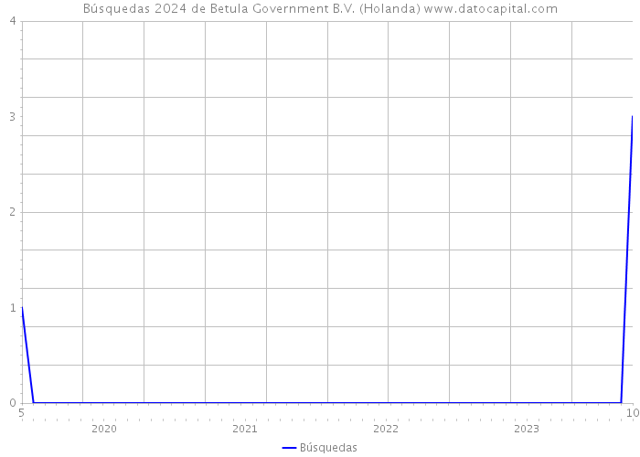 Búsquedas 2024 de Betula Government B.V. (Holanda) 
