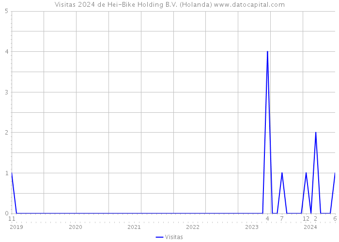 Visitas 2024 de Hei-Bike Holding B.V. (Holanda) 