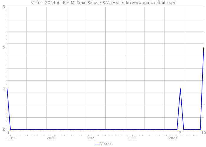 Visitas 2024 de R.A.M. Smal Beheer B.V. (Holanda) 