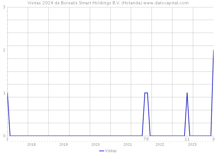 Visitas 2024 de Borealis Smart Holdings B.V. (Holanda) 